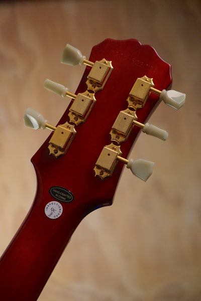 Epiphone Limited Edition G-400 Deluxe PRO Trans Red, (Used, Comm) - Fair Deal Music