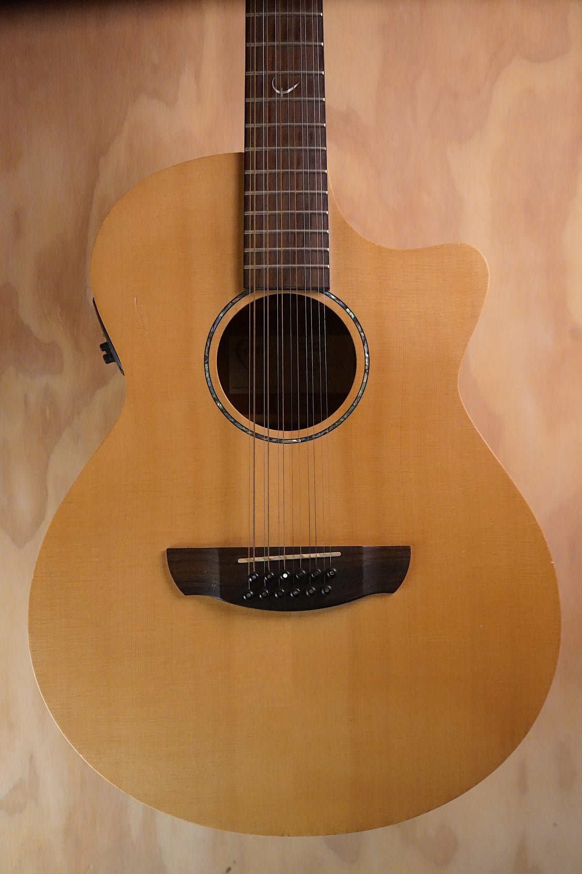 Faith FKV12 Naked Venus Cutaway 12-String Electro-Acoustic, (Used, Comm) - Fair Deal Music