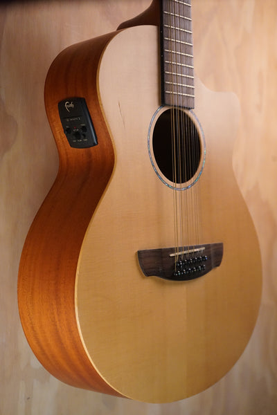 Faith FKV12 Naked Venus Cutaway 12-String Electro-Acoustic, (Used, Comm) - Fair Deal Music