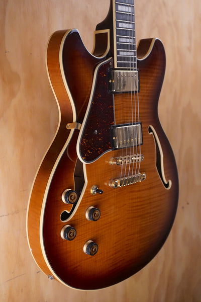 Ibanez AS93FML-VLS left-handed Semi-hollow Electric Guitar, (Used) - Fair Deal Music