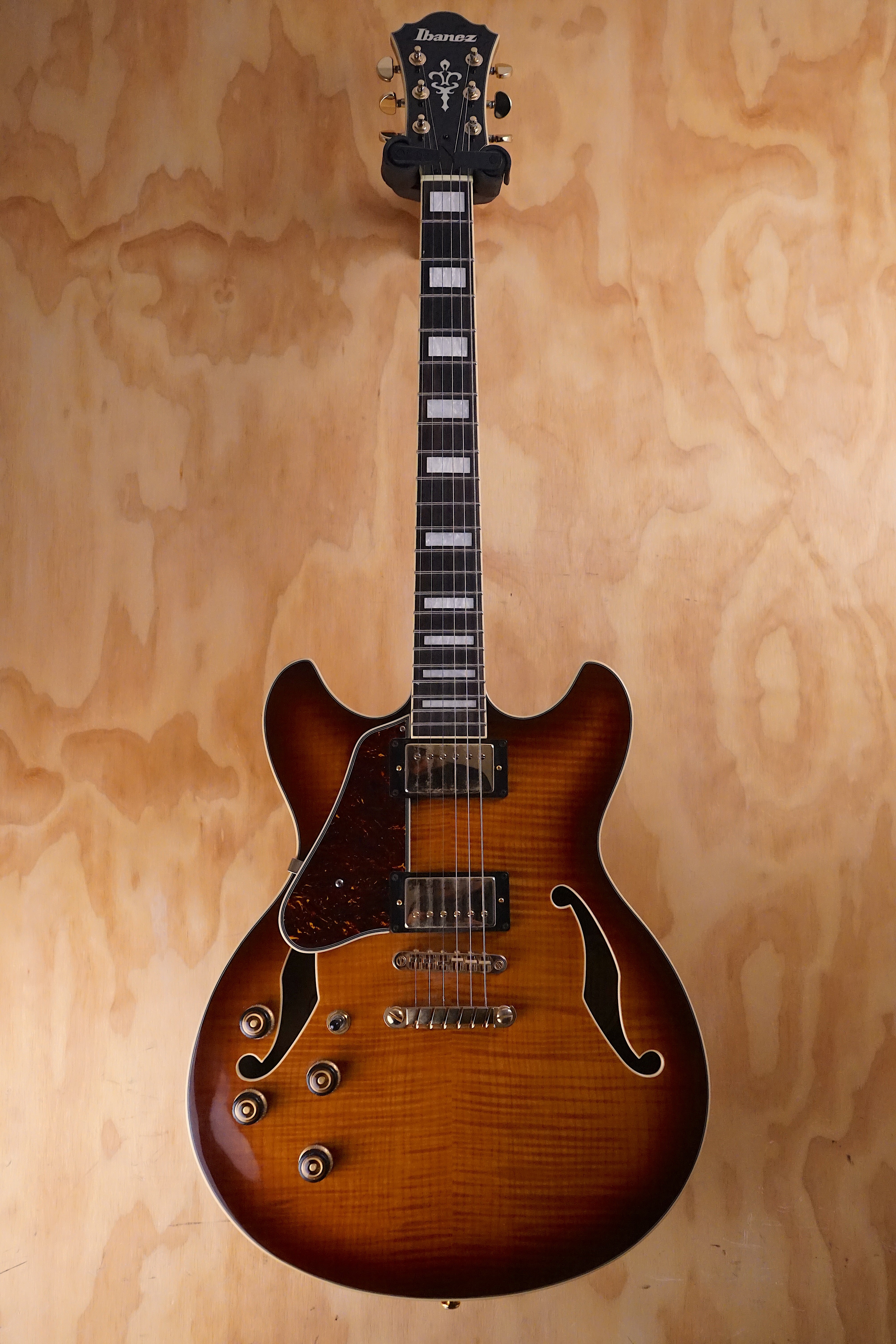 Ibanez AS93FML-VLS left-handed Semi-hollow Electric Guitar, (Used) - Fair Deal Music