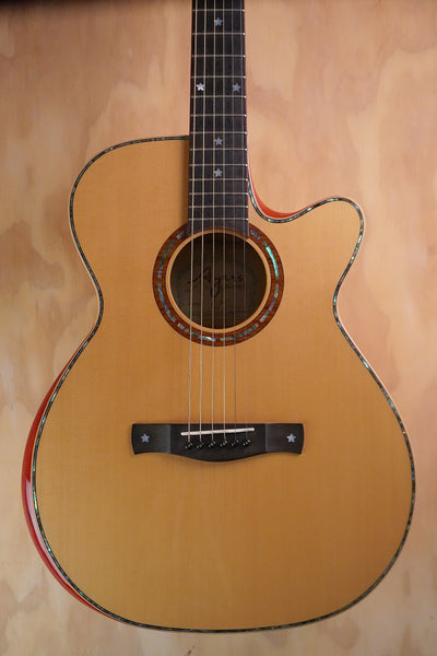 Ayers A-06CX Auditorium Cutaway Acoustic Guitar, (Used, Comm) - Fair Deal Music