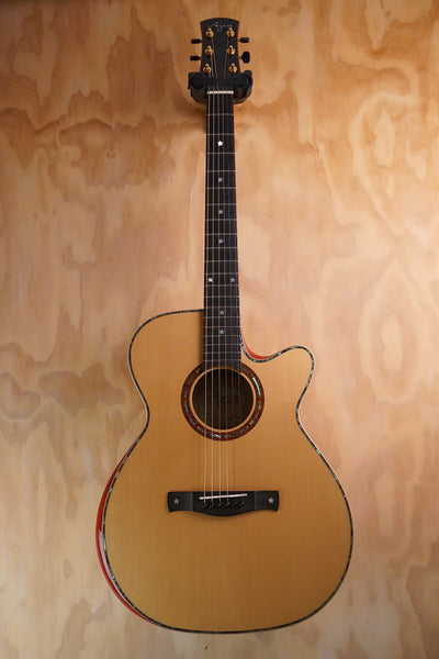 Ayers A-06CX Auditorium Cutaway Acoustic Guitar, (Used, Comm) - Fair Deal Music