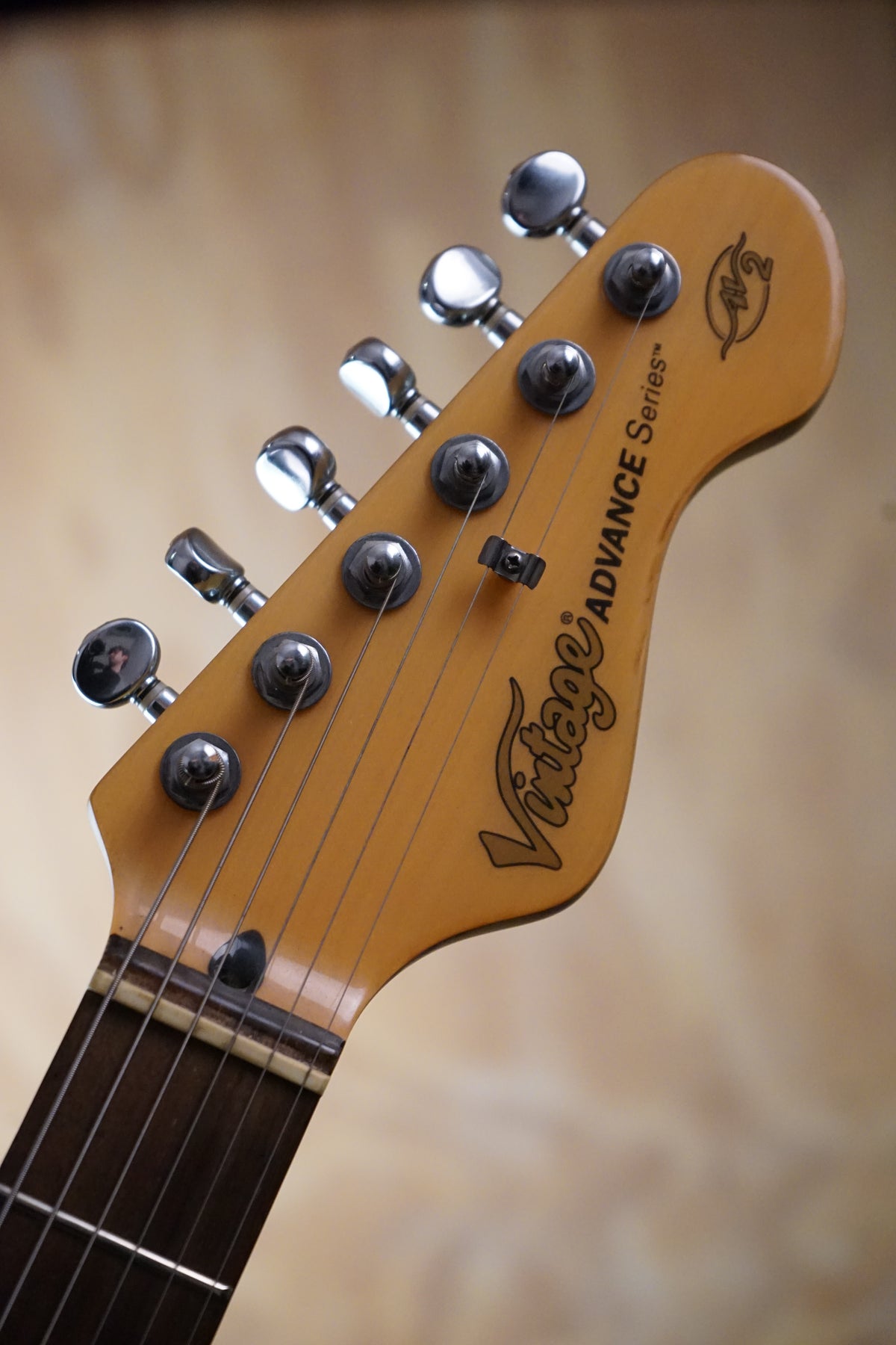 Vintage Advance AV2-S 3-Pickup Telecaster-Style Sunburst, (Used)