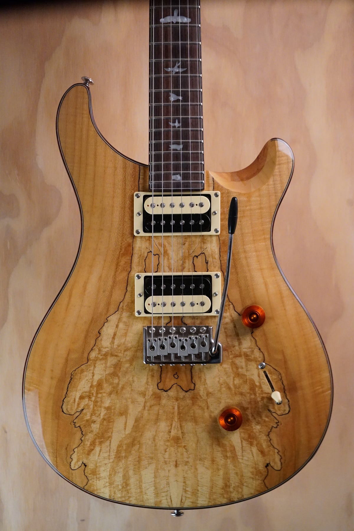 PRS SE Custom 24 Spalted Maple Electric Guitar, (Used, Comm)
