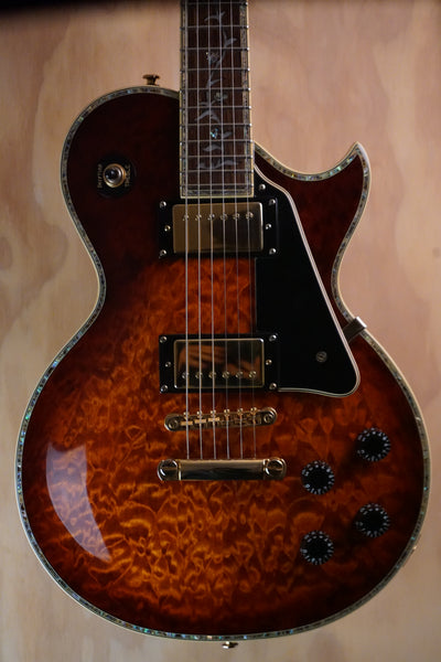 Richwood RE-135 Tree of Life Quilted Maple Guitar, (Used, Comm)