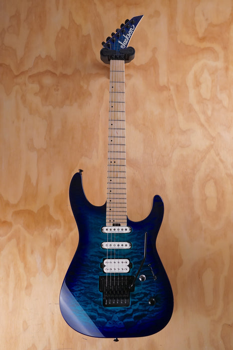 Jackson Pro Dinky DK3QM in Chlorine Burst, (Used) - Fair Deal Music