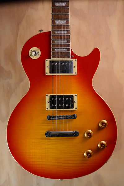 2002 Epiphone Les Paul Standard Cherry Sunburst, (Used)