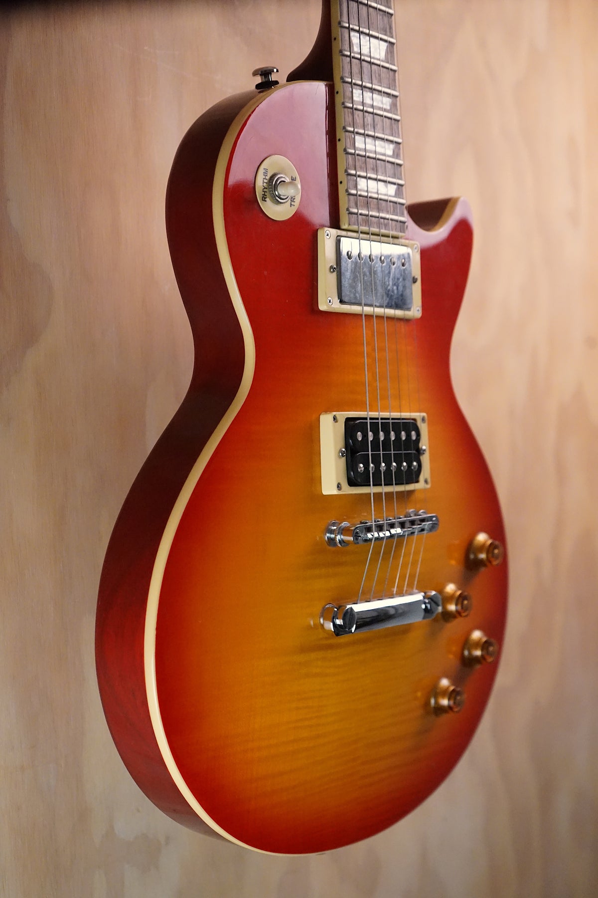 2002 Epiphone Les Paul Standard Cherry Sunburst, (Used)