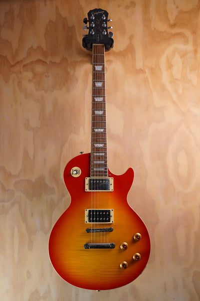 2002 Epiphone Les Paul Standard Cherry Sunburst, (Used)