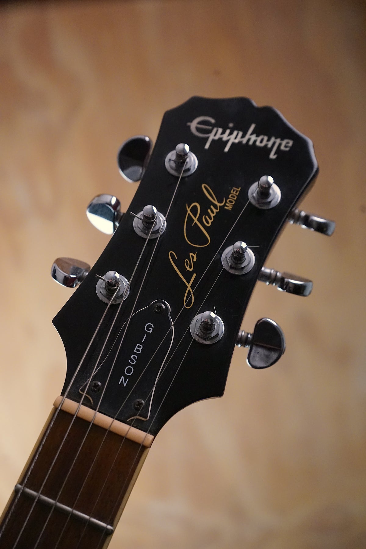 2002 Epiphone Les Paul Standard Cherry Sunburst, (Used)