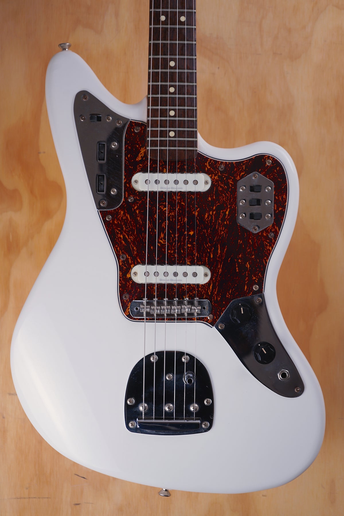 Squier Jaguar エレキギター ホワイト Squier Vintage Modified Jaguar in Olympic White, (Used) — Fair