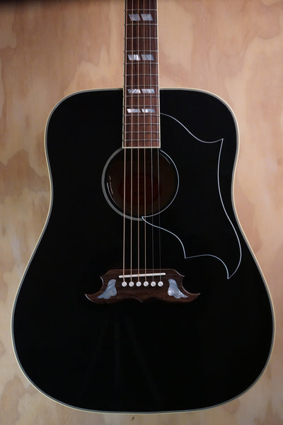 Gibson Custom Elvis Dove Ebony Electro Acoustic Guitar, (Used)