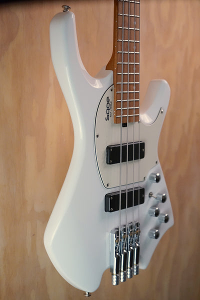SQOE SBWT700 Headless Bass White, (Used) - Fair Deal Music