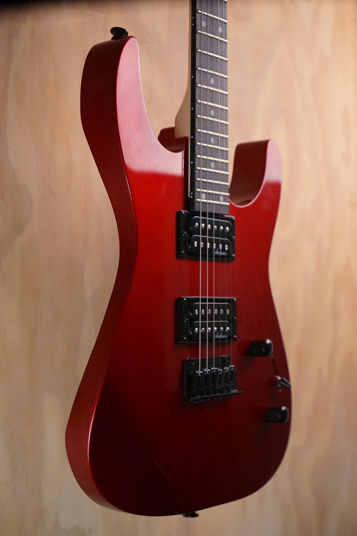 Jackson JS12 Dinky Metallic Red Amaranth Fingerboard, (Used)