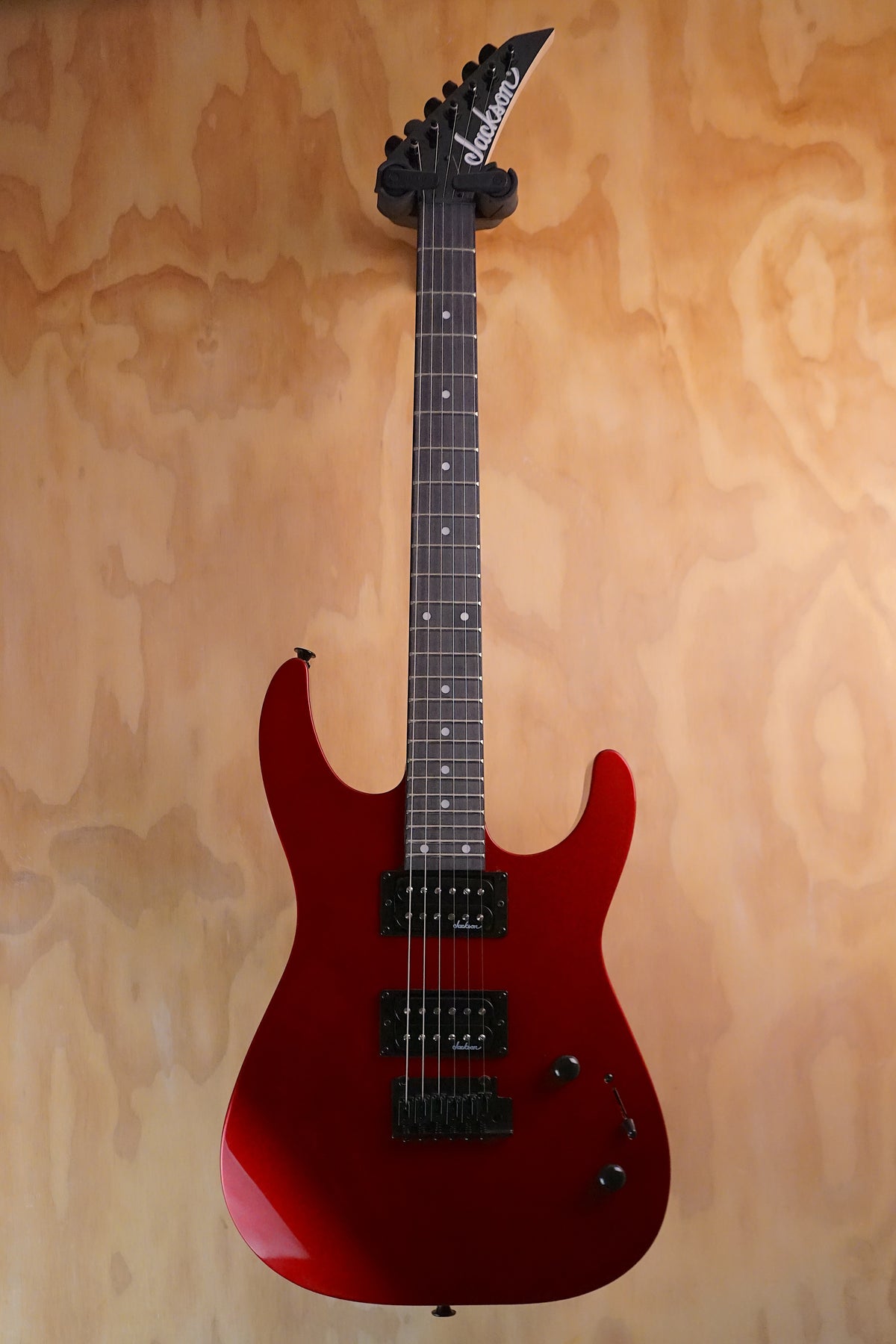 Jackson JS12 Dinky Metallic Red Amaranth Fingerboard, (Used)