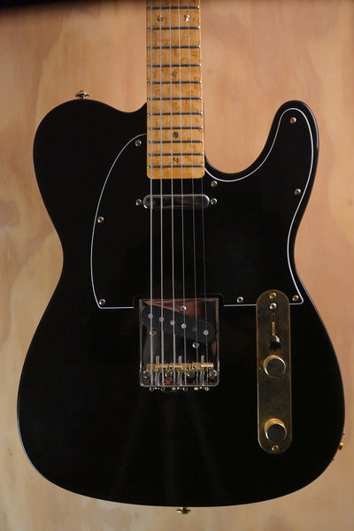 G Custom Telecaster Copy Black Birdseye Maple, (Used)