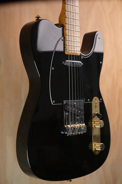 G Custom Telecaster Copy Black Birdseye Maple, (Used)