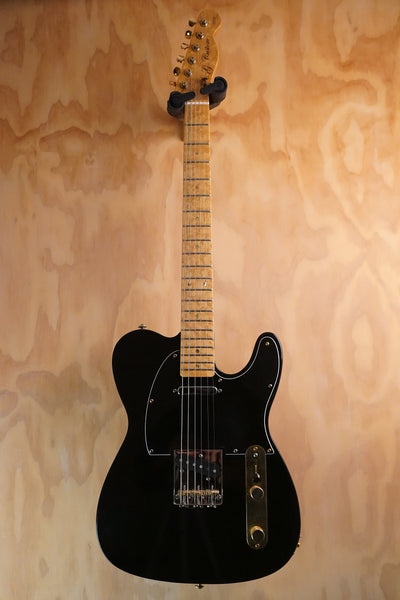 G Custom Telecaster Copy Black Birdseye Maple, (Used)