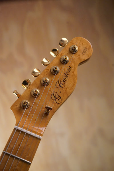 G Custom Telecaster Copy Black Birdseye Maple, (Used)