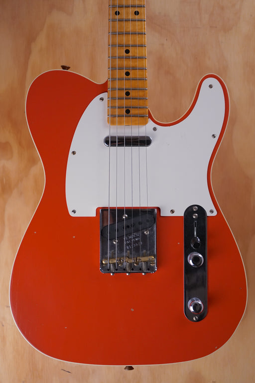 Fender Custom Shop 50's Twisted Telecaster Journeyman in Tahitian Coral, (Used) - Fair Deal Music