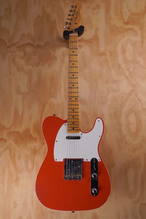 Fender Custom Shop 50's Twisted Telecaster Journeyman in Tahitian Coral, (Used) - Fair Deal Music