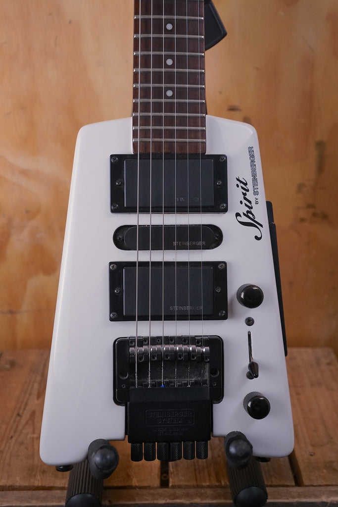 Steinberger Spirit GT Pro in White, (Used) — Fair Deal Music
