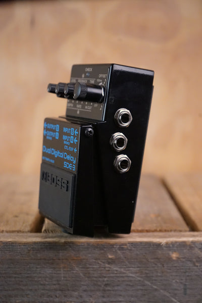 Boss SDE-3 Dual Digital Delay Effects Pedal, (Used)