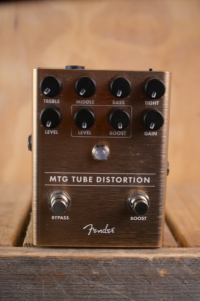 Fender MTG Tube Distortion Guitar Effects Pedal, (Used)