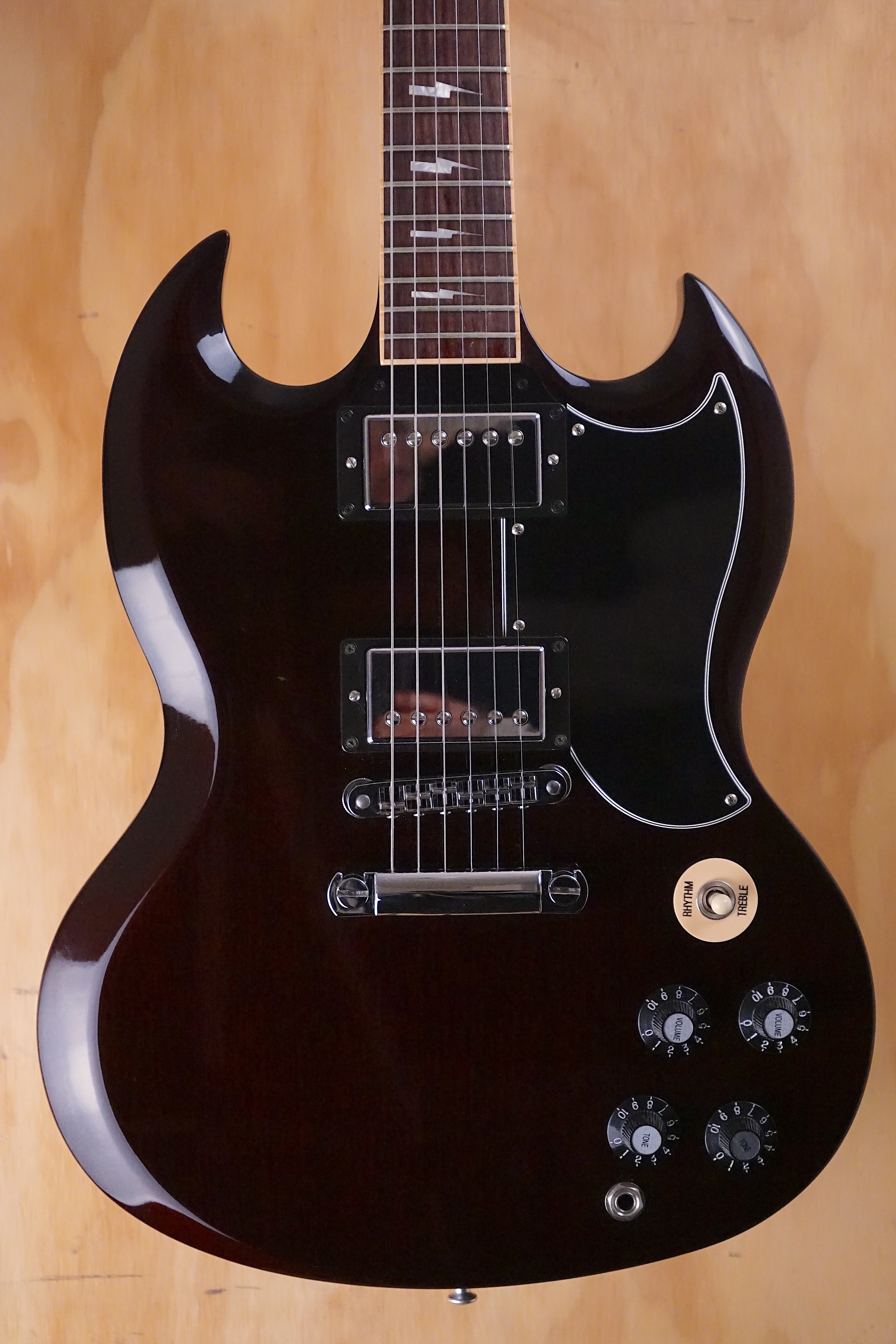 Gibson Angus Young SG in Ox Blood Electric Guitar, (Used) - Fair Deal Music