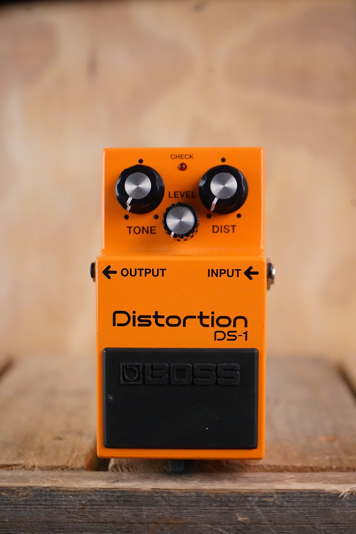 Boss DS-1 Distortion Guitar Effects Pedal, (Used)