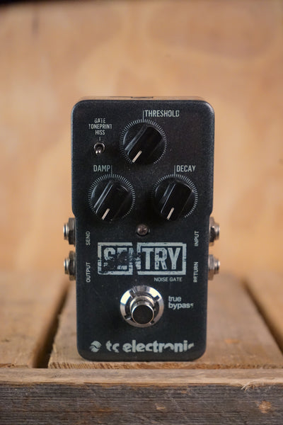 TC Electronic Sentry Noise Gate Effects Pedal, (Used)