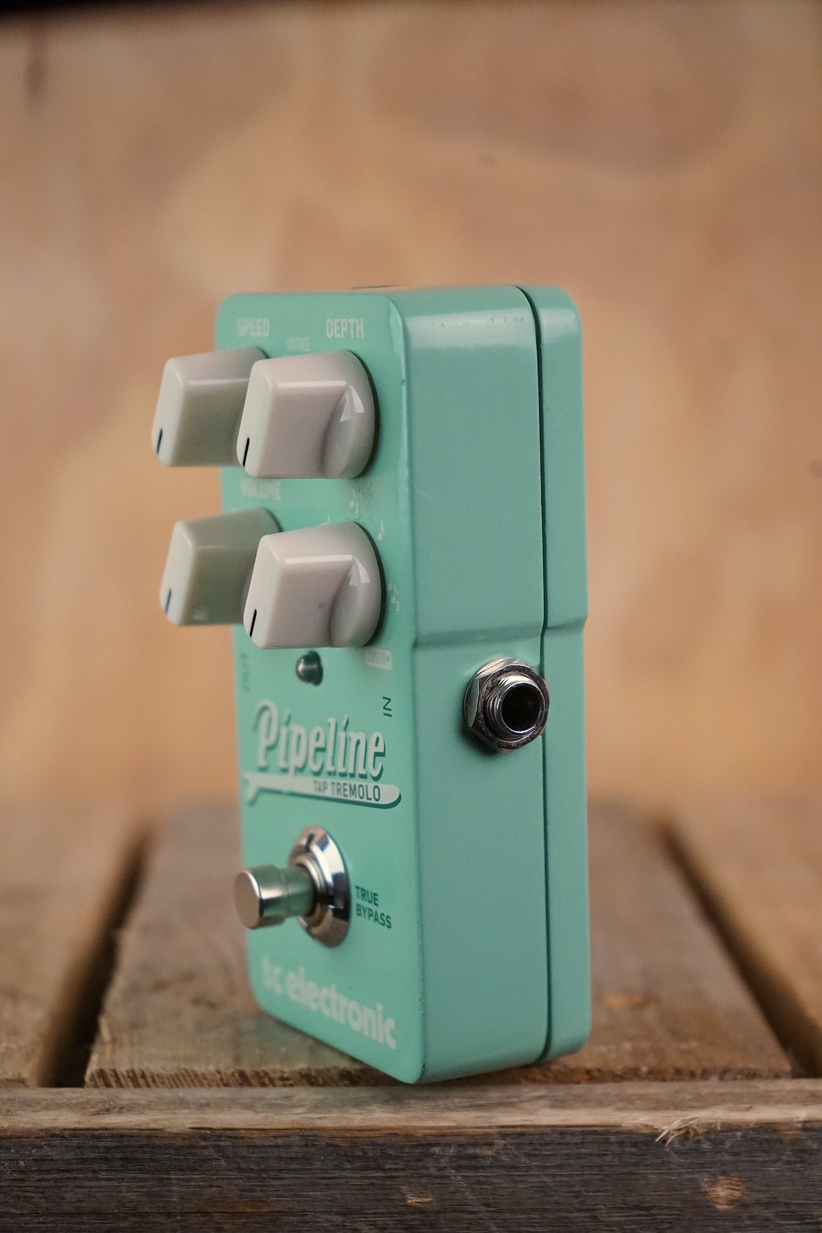 TC Electronic Pipeline Tap Tremolo Guitar Pedal, (Used)