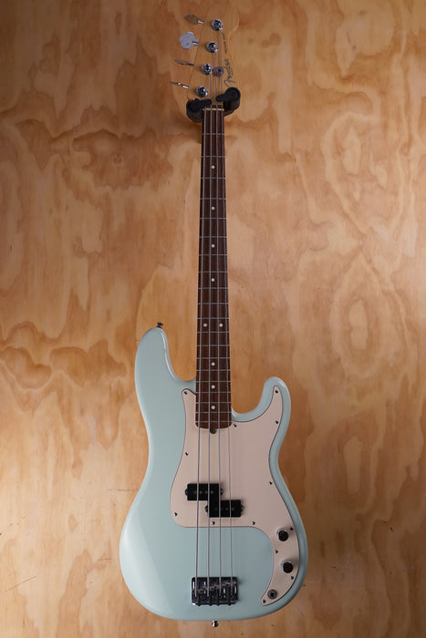 2003 Fender American Precision Bass in Sky Blue, (Used, Comm) - Fair Deal Music