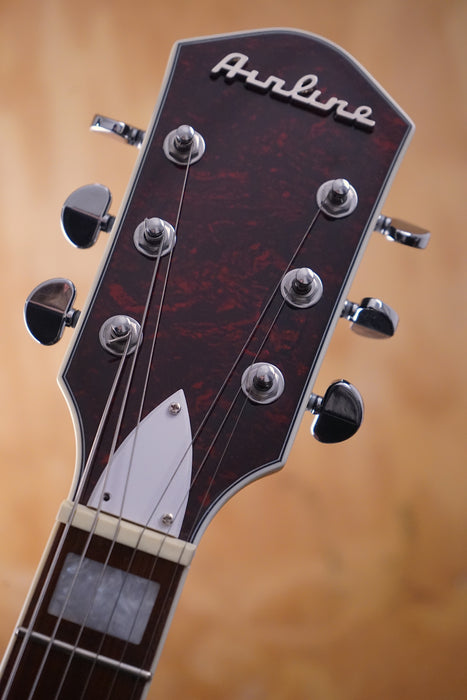 Airline Guitars H77 in Black, (Used) - Fair Deal Music