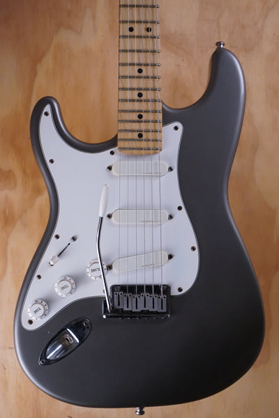 Fender American Standard Stratocaster refinished in Silver Electric Guitar, (Used) - Fair Deal Music