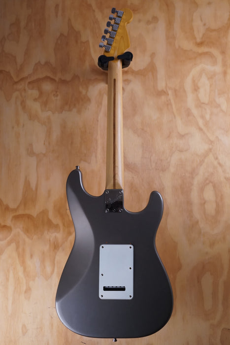 Fender American Standard Stratocaster refinished in Silver, (Used)