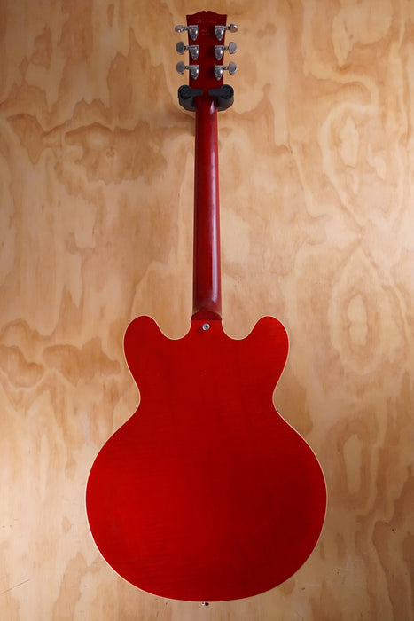 Gibson ES‑335 Figured Left-Handed in Cherry, (Used) - Fair Deal Music