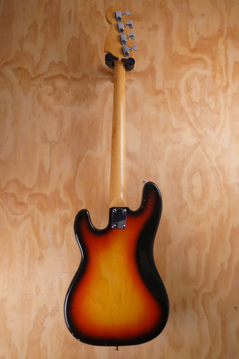 Antoria Fretless P Bass 70’s Sunburst, (Used)