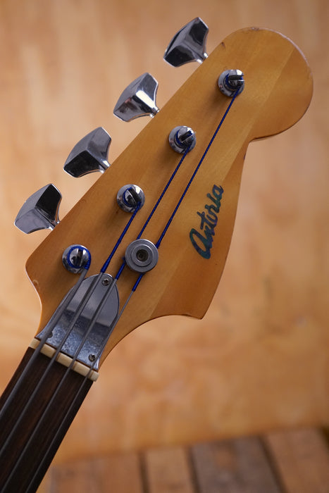 Antoria Fretless P Bass 70’s Sunburst, (Used)