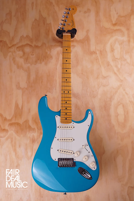 Fender American Professional II Stratocaster in Miami Blue, with Hard Case, (Used) - Fair Deal Music