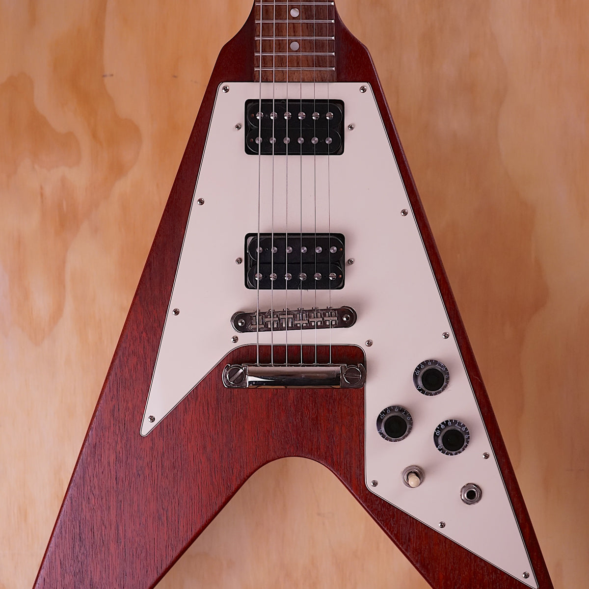 2009 Gibson Flying V Electric Guitar in Faded Cherry, with Gig Bag