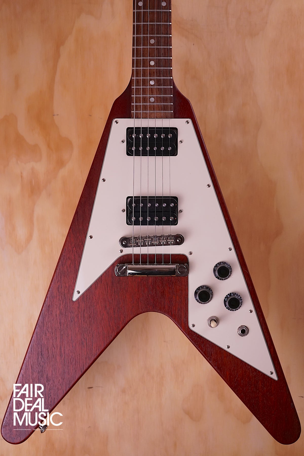 2009 Gibson Flying V Electric Guitar in Faded Cherry, with Gig Bag