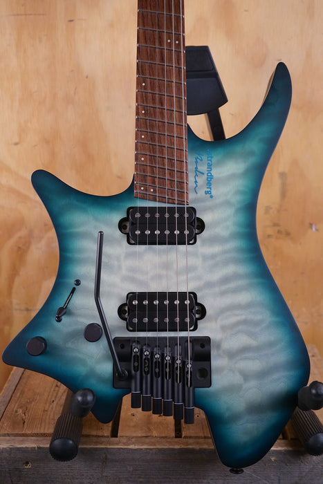 Strandberg Boden NX6 Lefty Community Drop in Glacier Blue Burst, (Used, Comm)