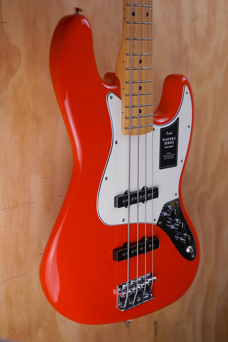 Fender Player II Jazz Bass in Coral Red, Open Box