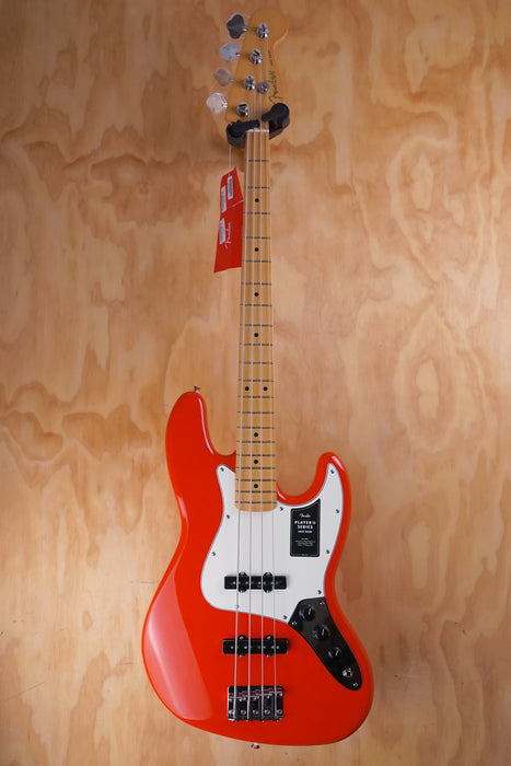 Fender Player II Jazz Bass in Coral Red, Open Box