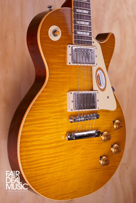 Gibson Custom Shop Les Paul R9 True Historic 2017 in Dirty Lemon, USED - Fair Deal Music