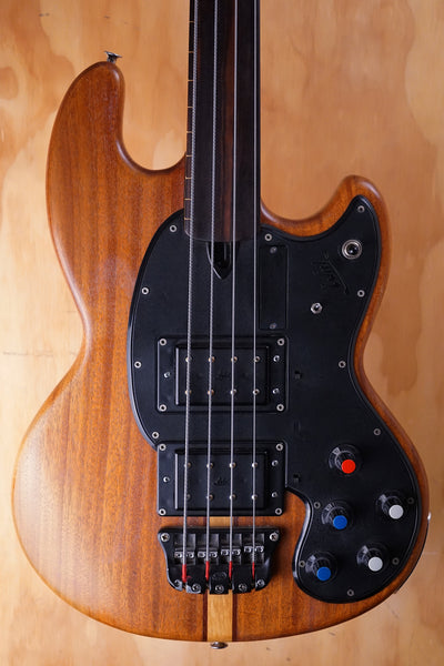 1981 Wal Mk-I Pro II Active Fretless Electric Bass Guitar, (Used, Comm) - Fair Deal Music