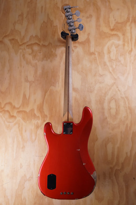 Fender Precision Bass in Candy Apple Red, previously owned by Tommy Stinson, (Used) (Comm) - Fair Deal Music