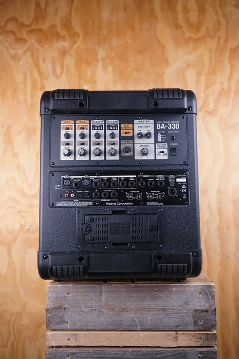 Roland BA‑330 Portable Stereo PA System, (Used)